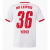 Camisa de time de futebol RB Leipzig Timo Werner #36 Replicas 1º Equipamento 2025-26 Manga Curta Camisa de time de futebol RB Leipzig Timo Werner #36 Replicas 1º Equipamento 2025-26 Manga Curta